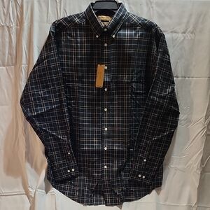 Men's Dark Green Checkered Shirt